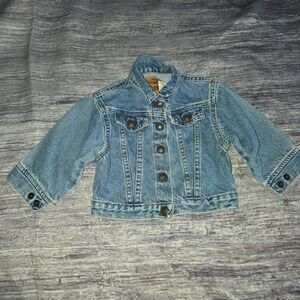 Levis Vintage 90's 18M Baby Denim Trucker Jacket Blue Medium Wash  Cotton